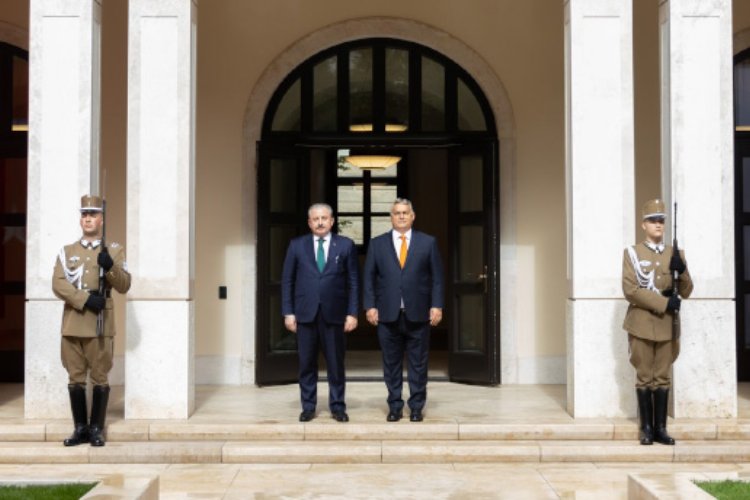 TBMM Başkanı Şentop, Macaristan Başbakanı ile görüştü -