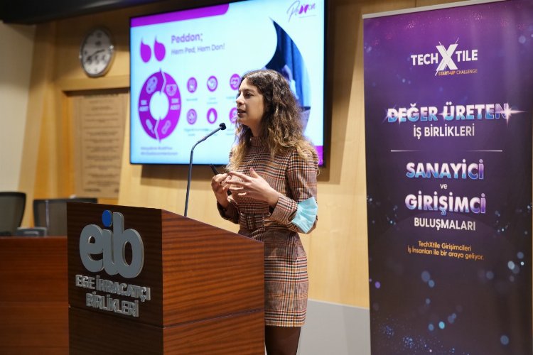 TECHXTILE girişimcileri İzmir'de sanayici ile buluştu -