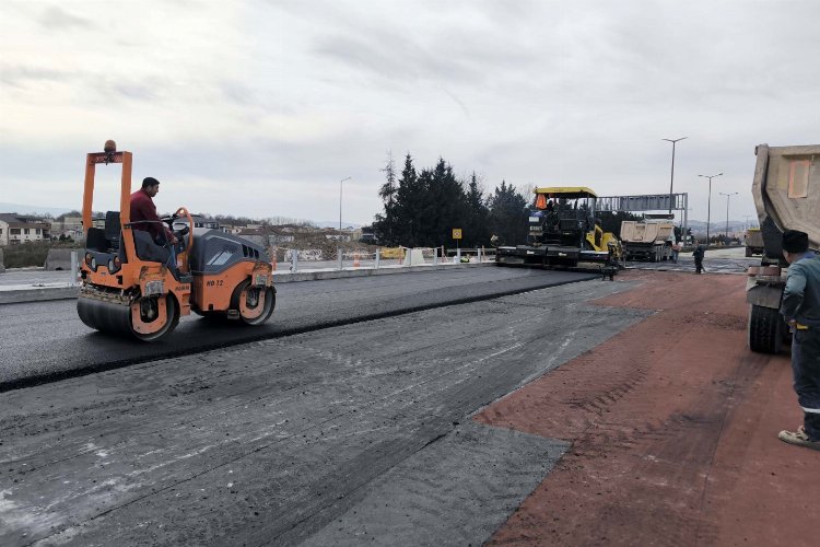 TEM Otoyolu İstanbul istikameti asfaltlandı -