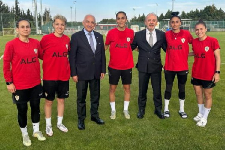 TFF Başkanı Mehmet Büyükekşi'den ALG Spor'a ziyaret -