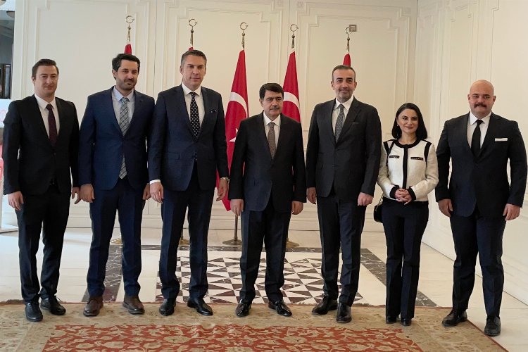TÜGİAD'dan Vali Şahin'e ziyaret -