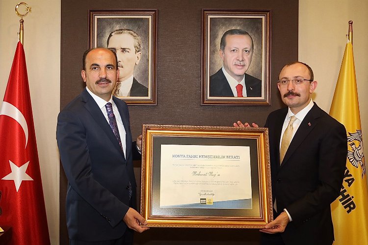 Ticaret Bakanı Mehmet Muş Başkan Altay’ı ziyaret etti -