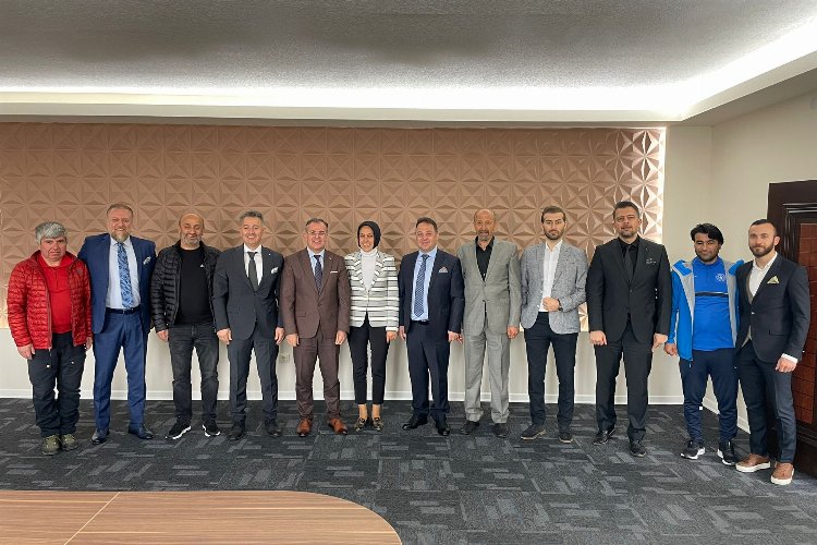TKF Başkan Adayı Alaftargil'den Kayseri Hacılar Belediyesine ziyaret -