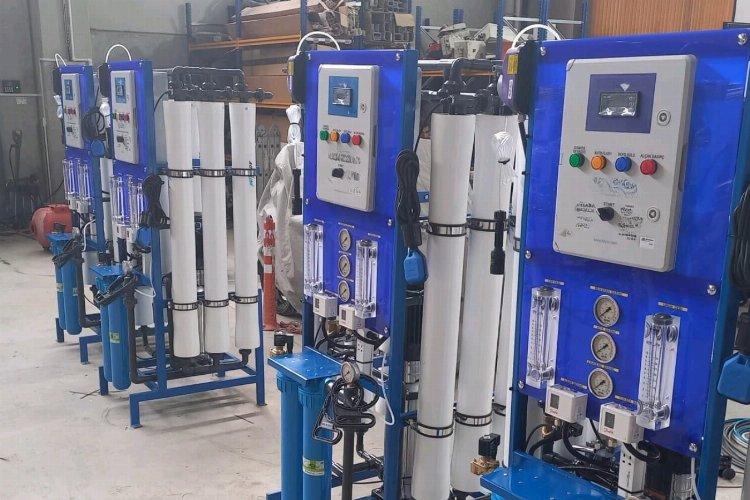 TKP Hatay için su arıtma cihazları üretti -