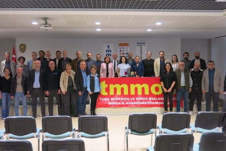 TMMOB BURSA İKK’dan İsrail’e kınama -