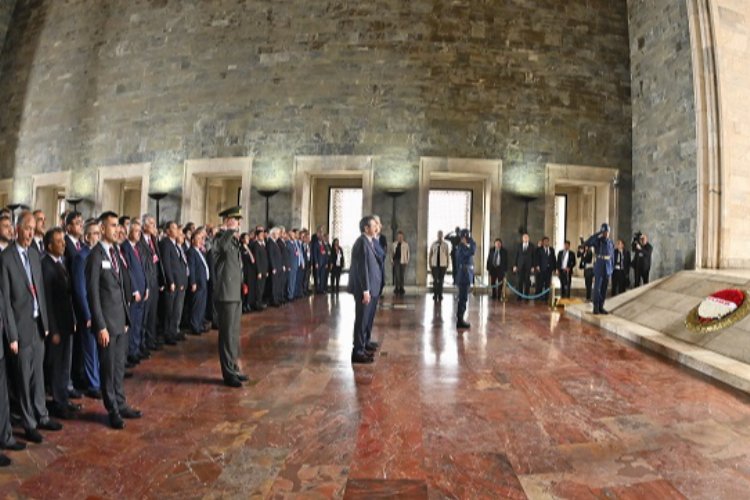 TOBB Ata'nın huzurunda -