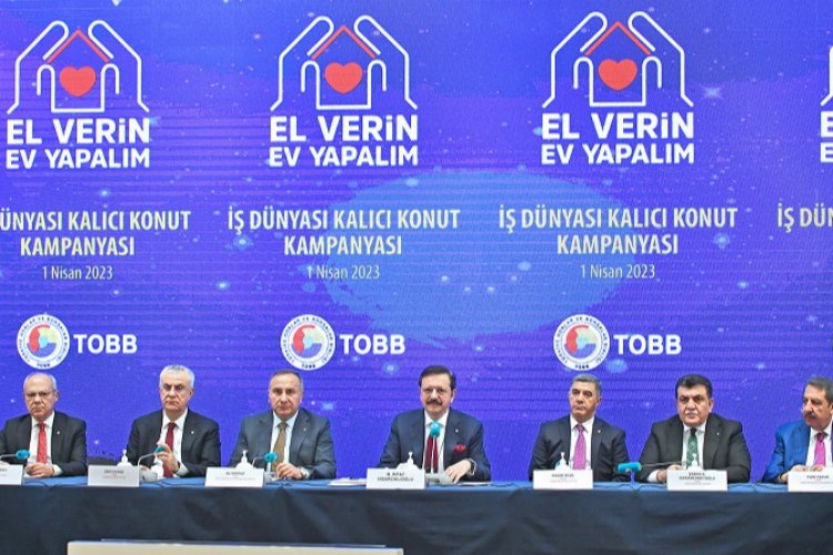 TOBB'dan depremzedeler için konut seferberliği -