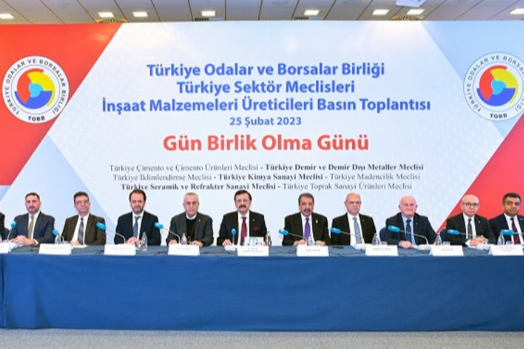 TOBB'dan depremzedelere özel çalışma -