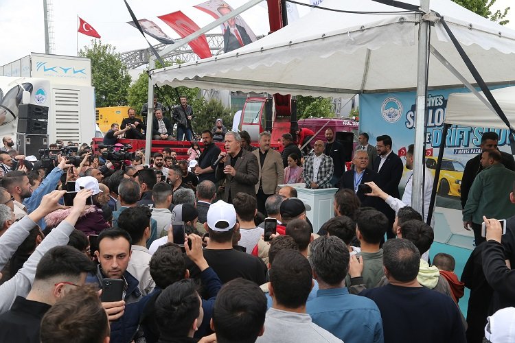 Togg slalomu nefes kesti -