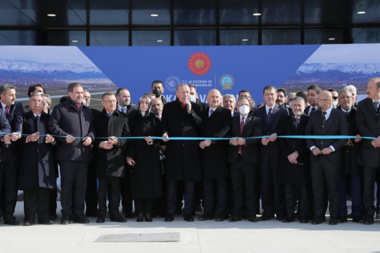 Tokat Havalimanı törenle açıldı -