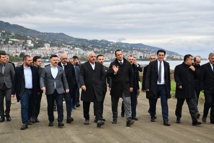 Trabzon Akçaabat sahili göz kamaştıracak -