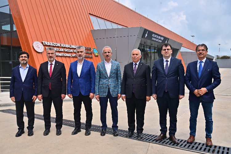 Trabzon'da yeni havalimanı ile ilgili yerinde inceleme -