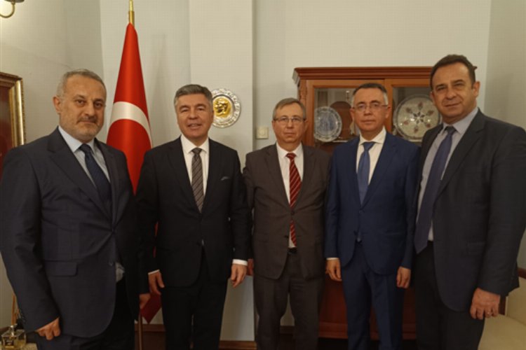 Trakya Üniversitesi heyetinden Burgaz Başkonsolosu Tolga Orkun’a ziyaret -