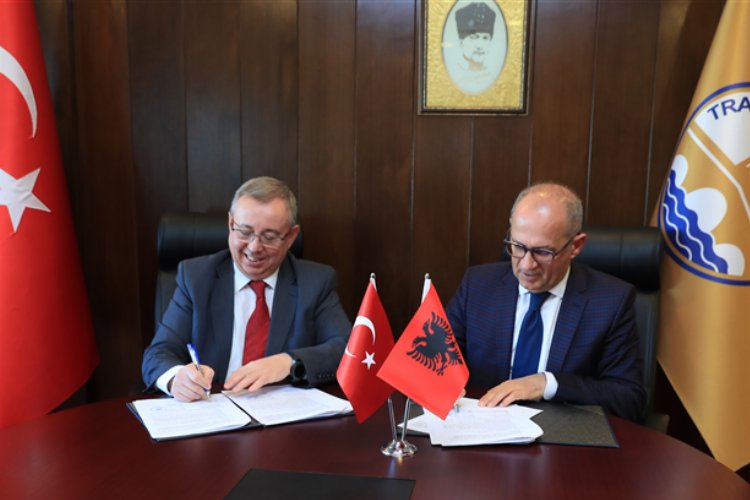 Trakya Üniversitesi ve Tiran Üniversitesi iş birliği anlaşması imzaladı -