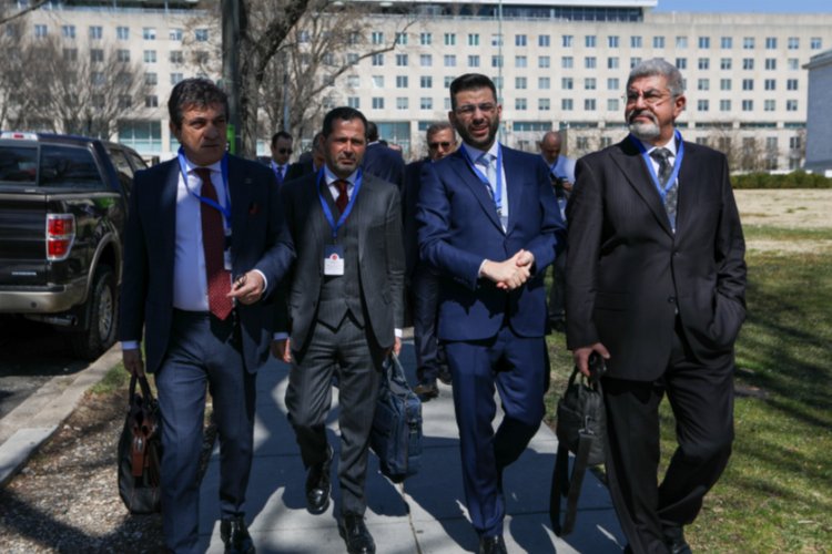 Türk heyetinden ABD Dışişleri ve Ticaret Bakanlığı'na ziyaret -