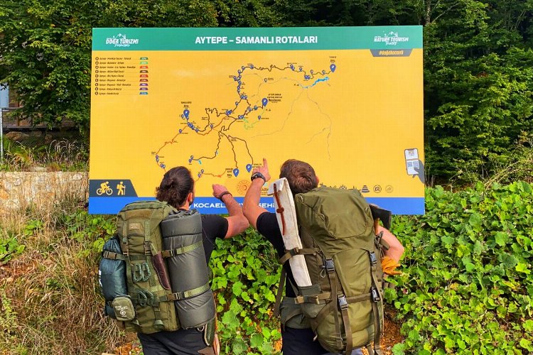 Türkiye’nin en uzun doğa turizmi parkurları Kocaeli’de -