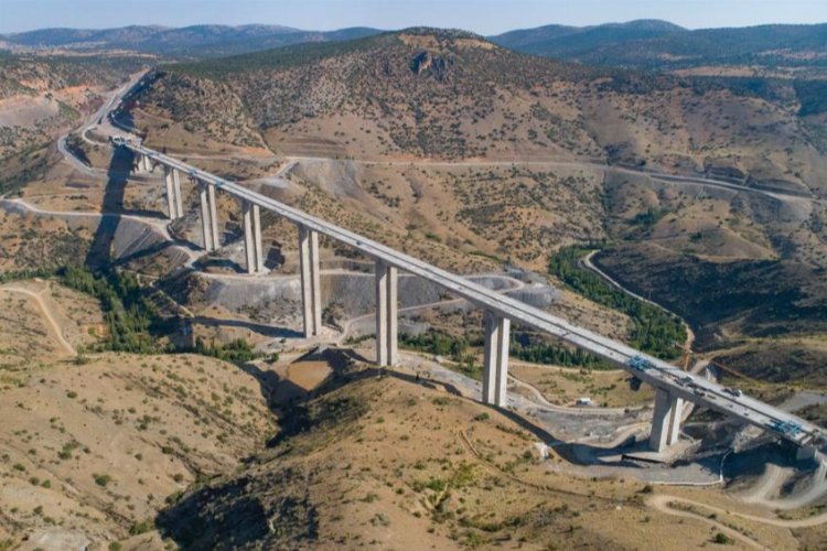 Türkiye'nin en yüksek ayaklı viyadüğü olacak -