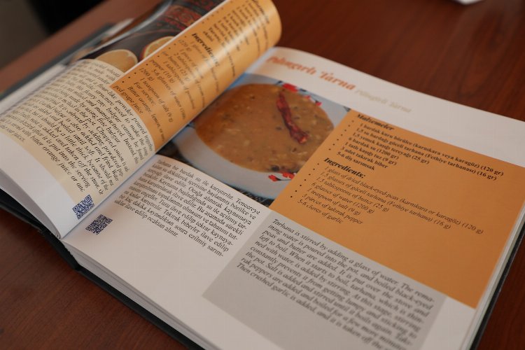 Türkiye'ye örnek olacak interaktif yemek kitabı -