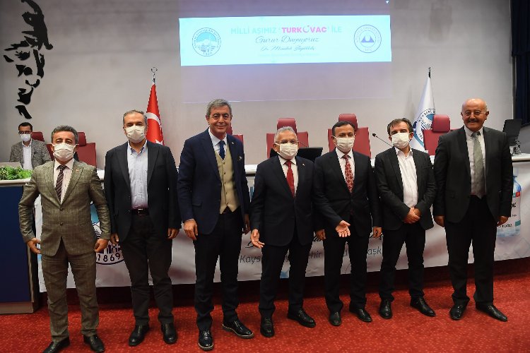 TURKOVAC mucidine anlamlı jest -