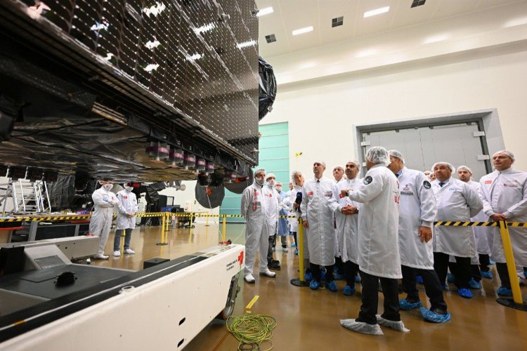 Türksat 6A'ya başarılı bir test daha... -
