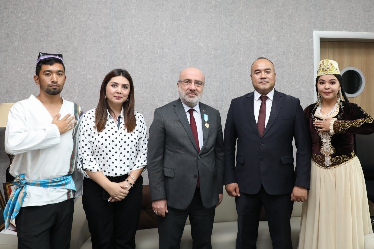 TÜRKSOY heyetinden Kayseri Üniversitesi’ne ziyaret -