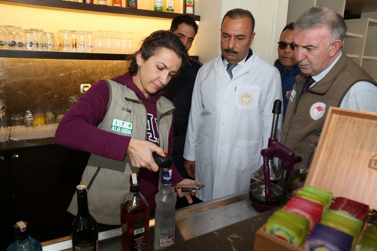 Uludağ Oteller Bölgesi'nde yılbaşı öncesi gıda denetimi -