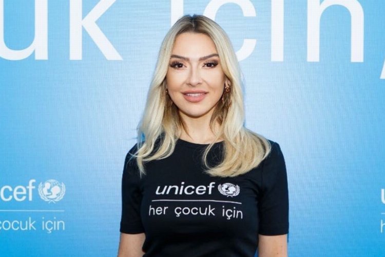 UNICEF'in Türkiye sözcüsü 'Hadise' oldu -