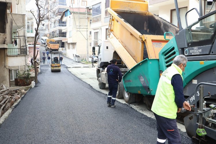 Ünye sokakları asfalta kavuştu -