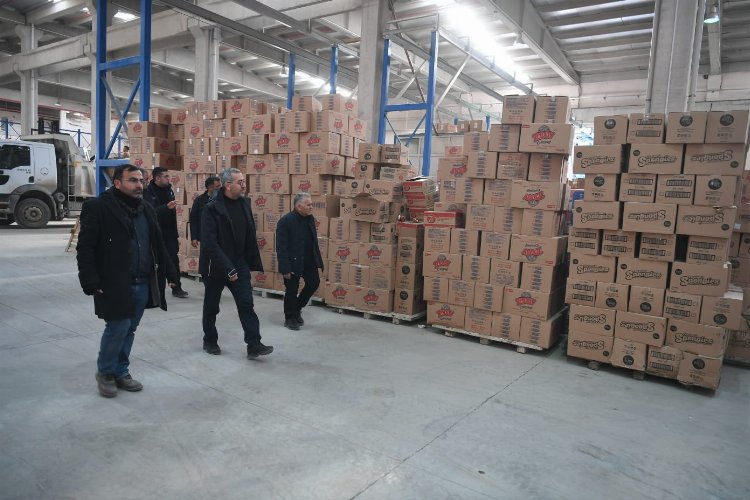 Üretim şantiyesine Büyükkılıç denetimi -