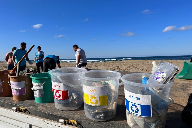 Uzunkum'dan 315 kilogram atık çıktı! -