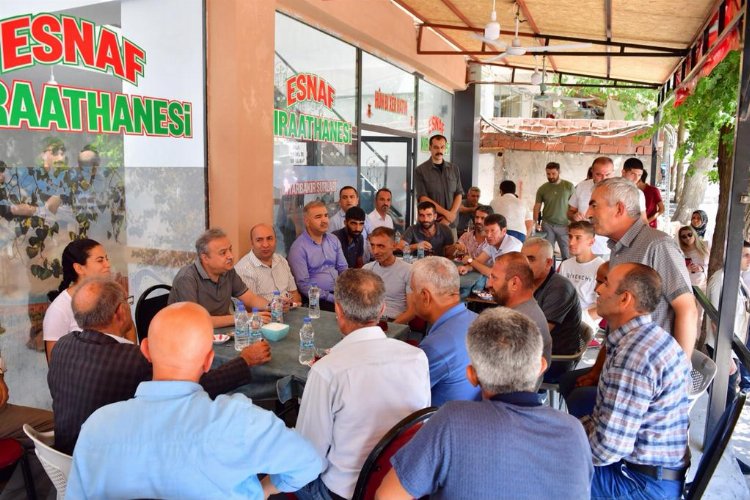 Vali Ali İhsan Su, Çınar’da vatandaşlarla bir araya geldi -