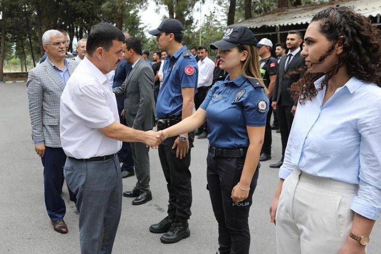 Vali Arslantaş'tan mesai yapan personele ziyaret -