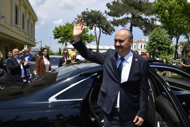 Vali Ekrem Canalp Edirne’ye veda etti -