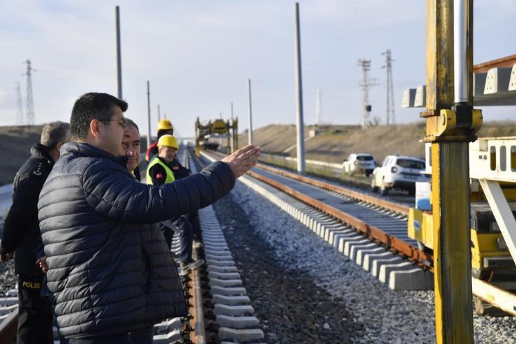 Vali Kırbıyık'tan Kapıkule-Halkalı Tren Hattı'na inceleme -