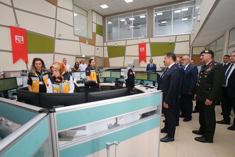 Vali Masatlı hem bayramlaştı, hem teftiş etti -