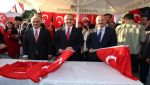 Vali Yavuz ve Başkan Büyükgöz’den Gebzelilere Binlerce Türk Bayrağı