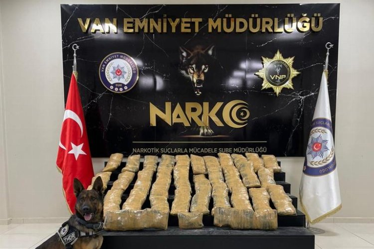 Van'da bir haftada 130 kilo uyuşturucu ele geçirildi -