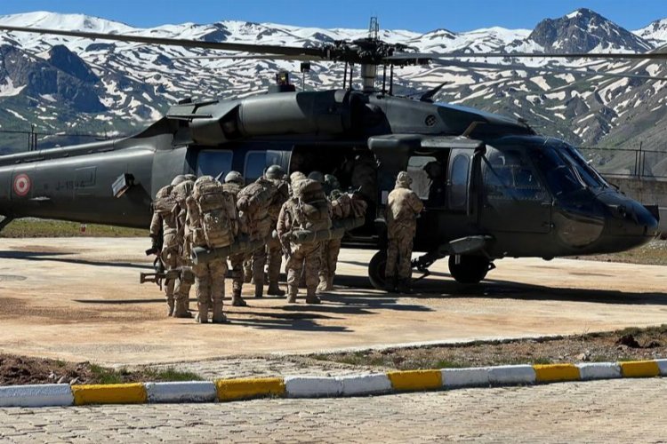 Van'da terörle mücadele operasyonu -