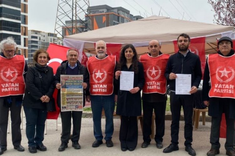 Vatan Partisi Bursa’dan Perinçek için 'imza'ya davet -