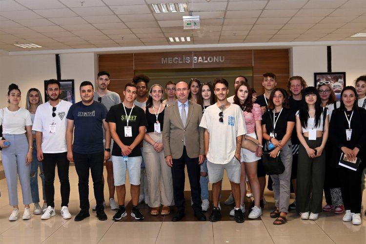 Yabancı öğrencilerden Konya Selçuklu'ya ziyaret -