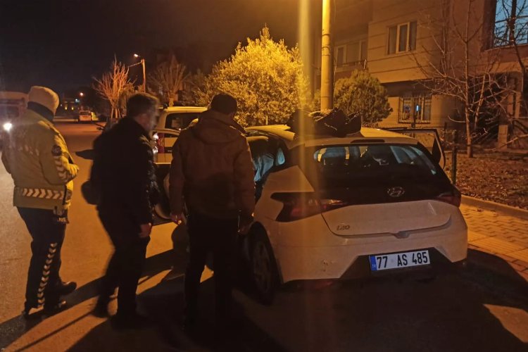Yalova'dan çalınan aracı Orhangazi polisi yakaladı -