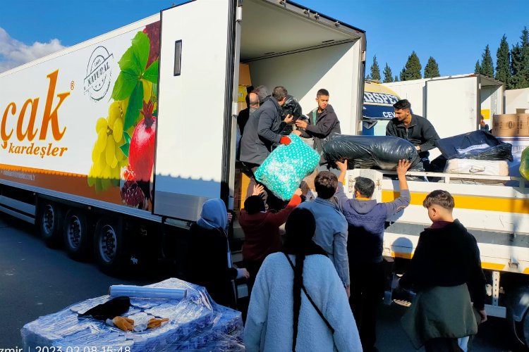 Yaş meyve sebze sektörü yardımları bölgeye taşıyor -