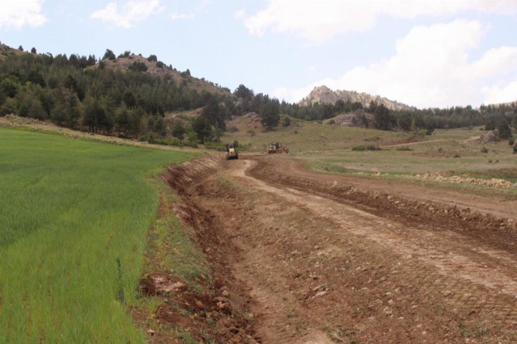 Yayla yollarına seçim dokunuşu -