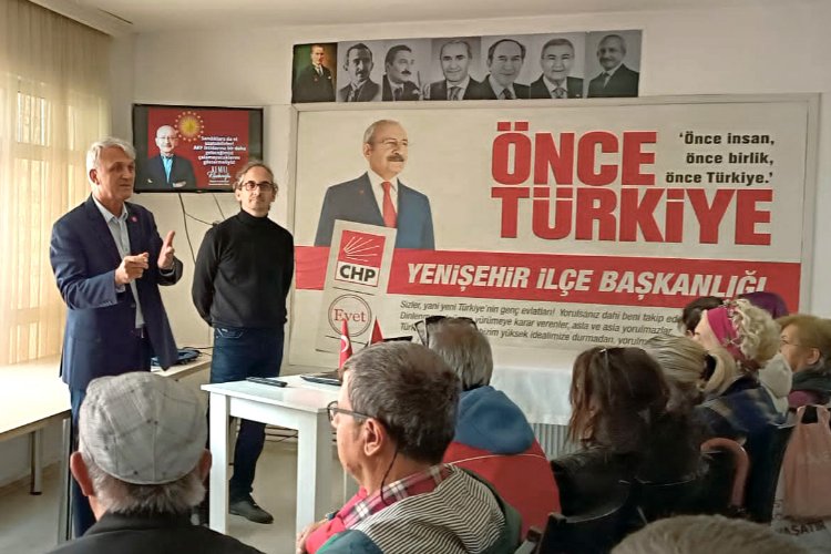 Yenişehir CHP'den sandık güvenliği toplantısı -