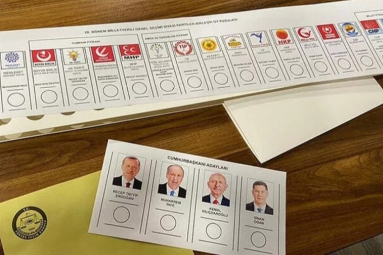 YSK pusulaları basına tanıttı -
