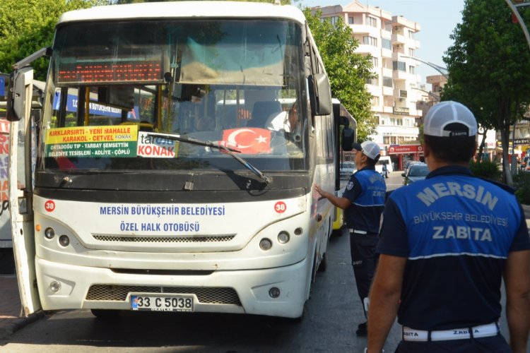 Zabıtadan toplu taşıma araçlarına sıkı denetim -