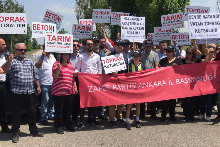 Zafer Partisi'nden 'toprak' tepkisi -