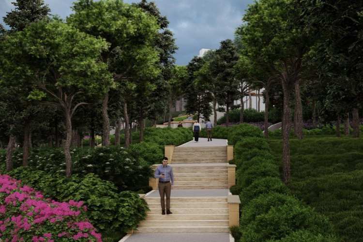 İzmir Bergama Çamlıpark için ilk kazma vuruldu -
