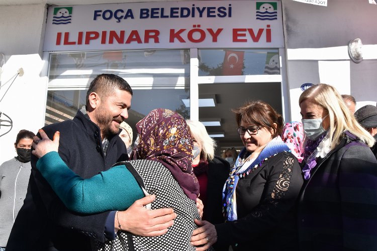 İzmir Foça Ilıpınar Köy Evi açıldı -