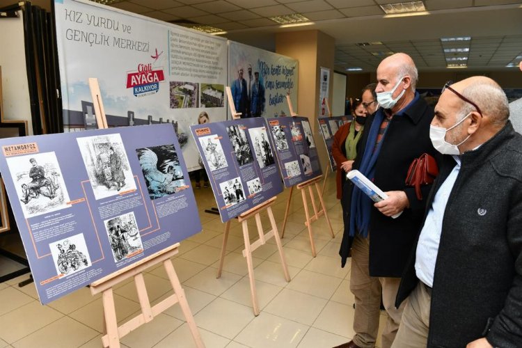 İzmir Çiğli Belediyesi’nden “Cumhuriyet” konulu karikatür sergisi -